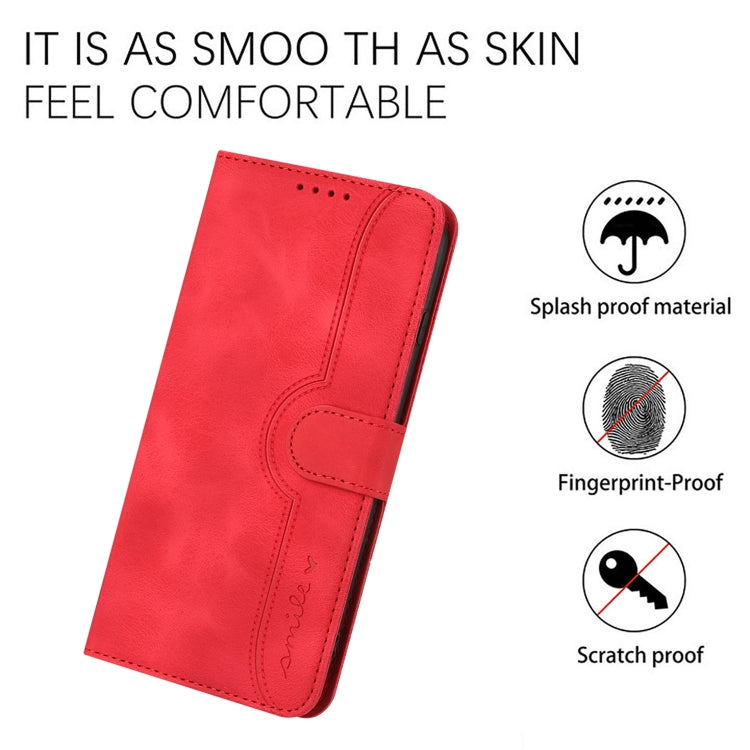 Heart Pattern Skin Feel Leather Phone Case, For Xiaomi Redmi Note 12 5G, For Xiaomi Redmi Note 12 Pro 5G, For Xiaomi Redmi Note 12 Pro+ 5G, For Xiaomi 11T/11T Pro