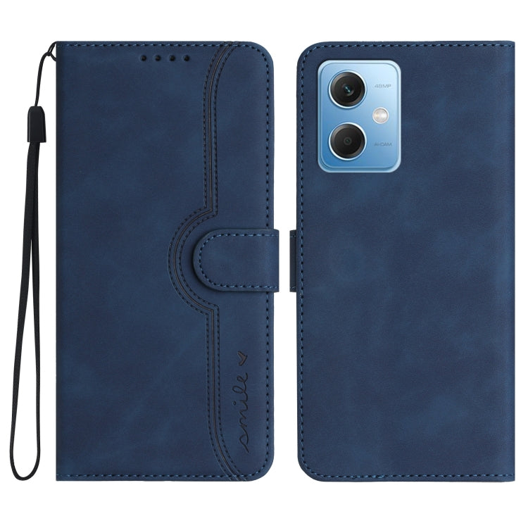 Heart Pattern Skin Feel Leather Phone Case, For Xiaomi Redmi Note 12 5G, For Xiaomi Redmi Note 12 Pro 5G, For Xiaomi Redmi Note 12 Pro+ 5G, For Xiaomi 11T/11T Pro