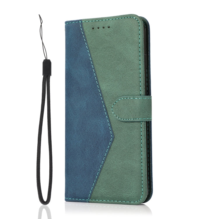 Dual-color Stitching Leather Phone Case, For Samsung Galaxy S20+