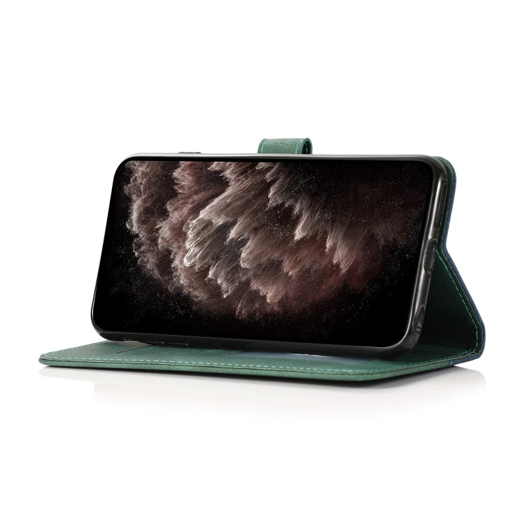 Dual-color Stitching Leather Phone Case, For Samsung Galaxy S20+