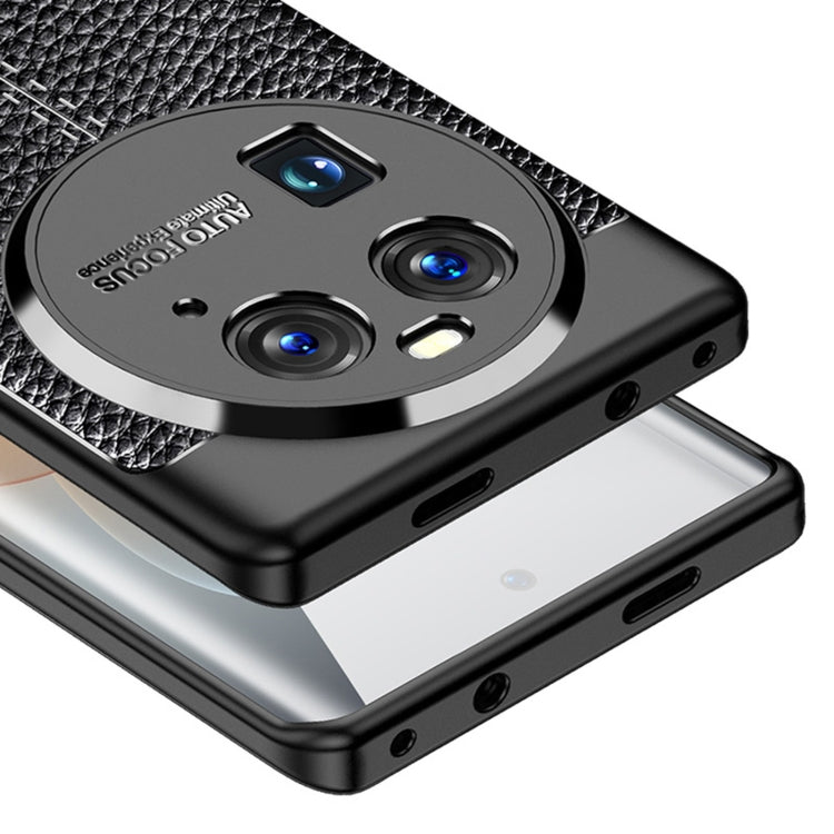 Litchi Texture Shockproof TPU Phone Case, For OPPO Find X6