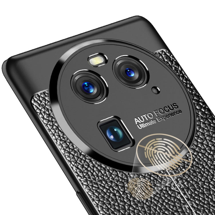 Litchi Texture Shockproof TPU Phone Case, For OPPO Find X6