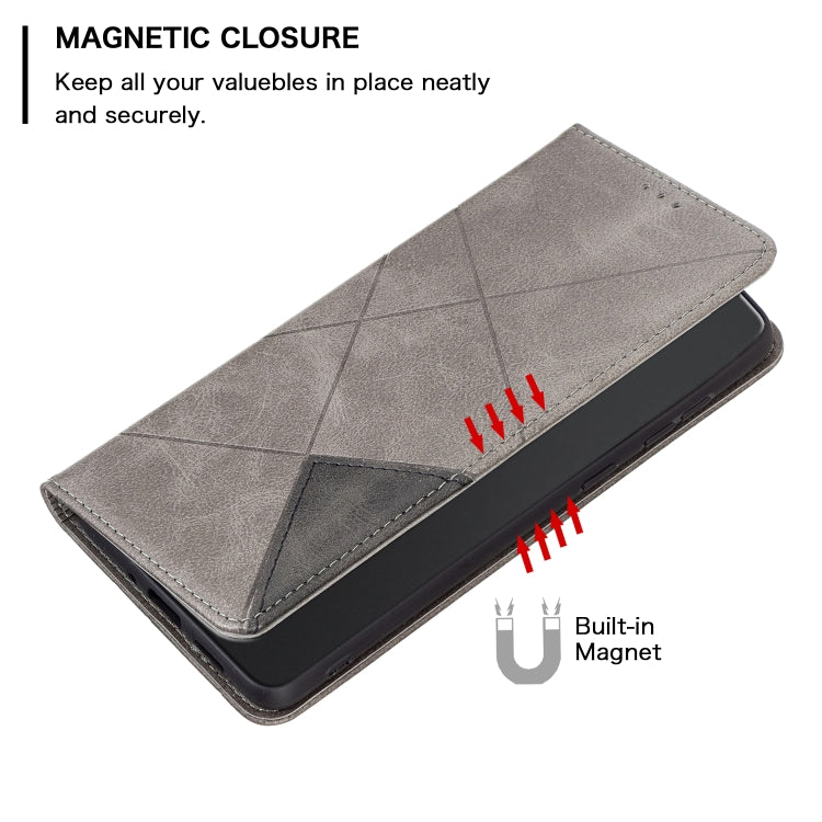 Prismatic Invisible Magnetic Leather Phone Case, For Samsung Galaxy A24 4G, For Samsung Galaxy M14 5G, For Nokia G22
