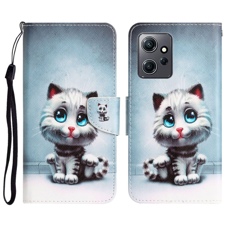 Colored Drawing Leather Phone Case, For Xiaomi Redmi Note 12 4G Global