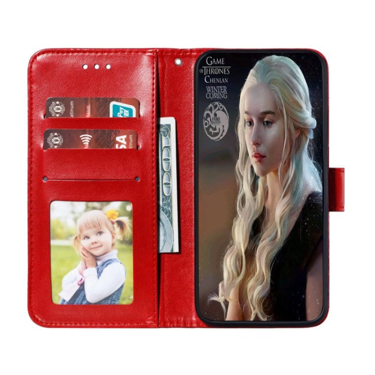 Sun Mandala Embossing Pattern Phone Leather Case, For Xiaomi Poco C40, For Xiaomi Poco M4 Pro