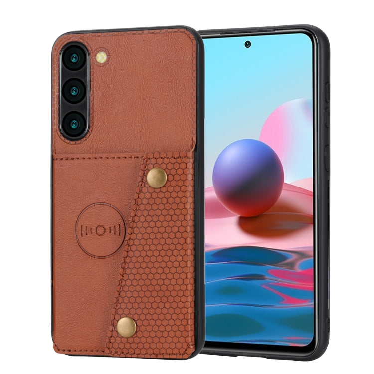 Double Buckle Magnetic Phone Case, For Samsung Galaxy S23+ 5G, For Samsung Galaxy S23 Ultra 5G, For Xiaomi Redmi Note 12 5G Global, For Xiaomi Redmi Note 12 Pro 5G Global