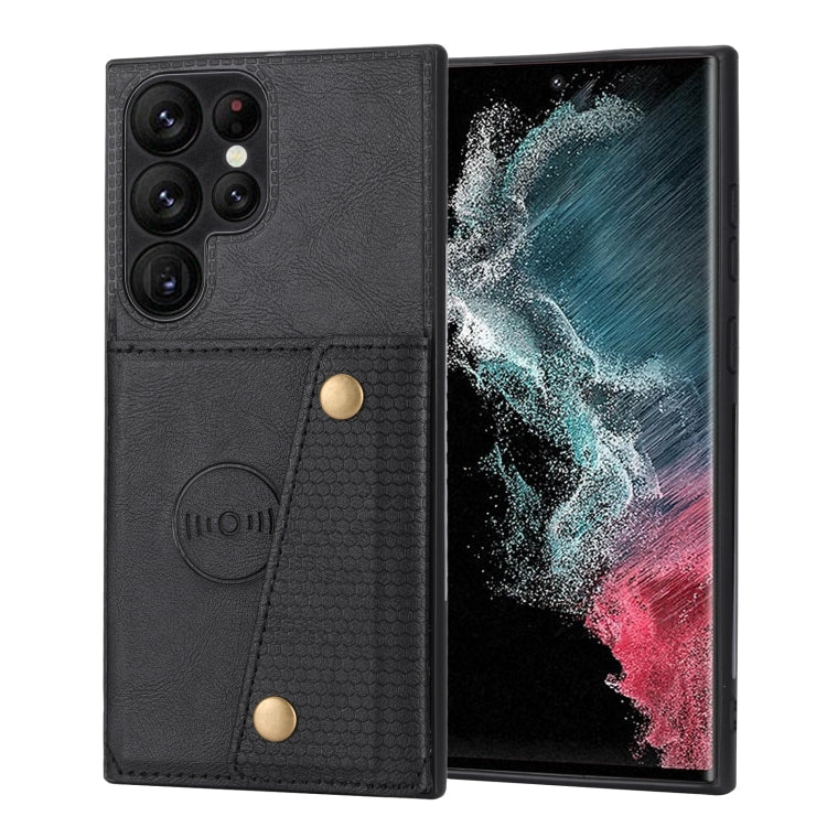 Double Buckle Magnetic Phone Case, For Samsung Galaxy S23+ 5G, For Samsung Galaxy S23 Ultra 5G, For Xiaomi Redmi Note 12 5G Global, For Xiaomi Redmi Note 12 Pro 5G Global