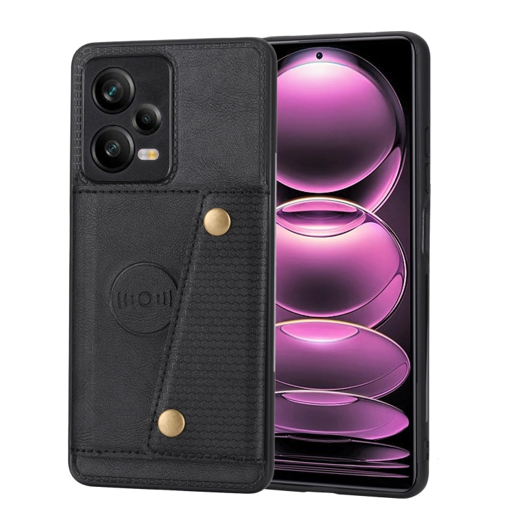 Double Buckle Magnetic Phone Case, For Samsung Galaxy S23+ 5G, For Samsung Galaxy S23 Ultra 5G, For Xiaomi Redmi Note 12 5G Global, For Xiaomi Redmi Note 12 Pro 5G Global