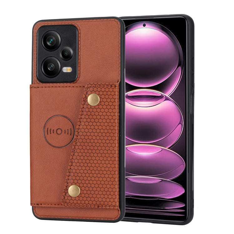 Double Buckle Magnetic Phone Case, For Samsung Galaxy S23+ 5G, For Samsung Galaxy S23 Ultra 5G, For Xiaomi Redmi Note 12 5G Global, For Xiaomi Redmi Note 12 Pro 5G Global