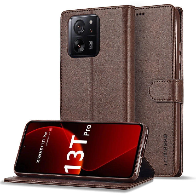 LC.IMEEKE Calf Texture Leather Phone Case, For Xiaomi 13T Pro 5G, For Xiaomi Redmi 12 4G Global, For Xiaomi Redmi Note 12 4G Global, For Xiaomi Redmi A2