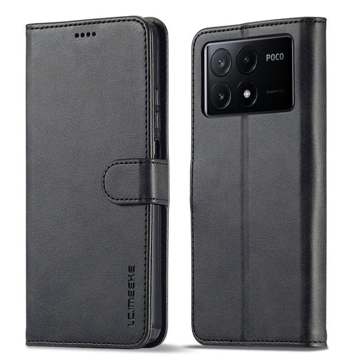 LC.IMEEKE Calf Texture Leather Phone Case, For Xiaomi Poco X6 Pro, For Xiaomi Redmi Note 13 5G, For Xiaomi Redmi Note 13 Pro+, For Xiaomi Redmi Note 13 Pro 5G