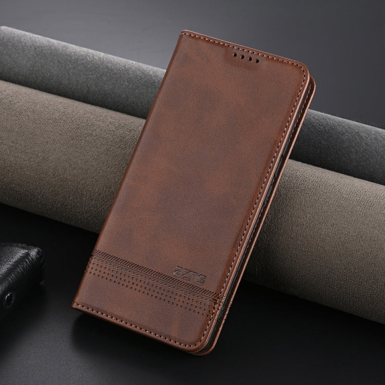 AZNS Magnetic Calf Texture Flip Leather Phone Case, For Honor X50i/90 Lite, For Honor Play 40, For Honor 90 Pro, For Honor 90
