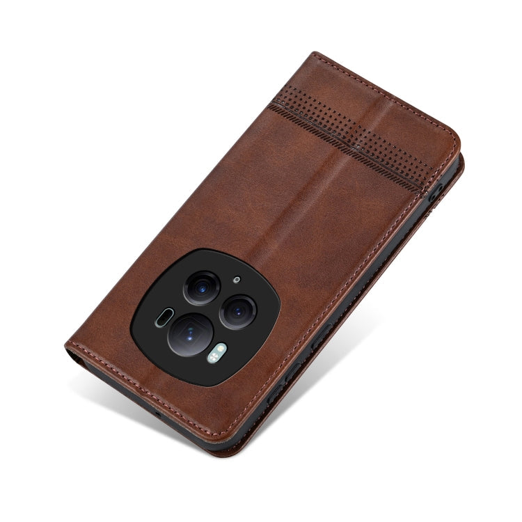 AZNS Magnetic Calf Texture Flip Leather Phone Case, For Honor X50i/90 Lite, For Honor Play 40, For Honor 90 Pro, For Honor 90