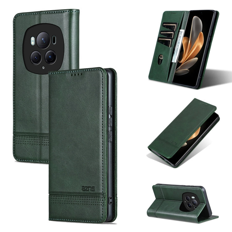 AZNS Magnetic Calf Texture Flip Leather Phone Case, For Honor X50i/90 Lite, For Honor Play 40, For Honor 90 Pro, For Honor 90
