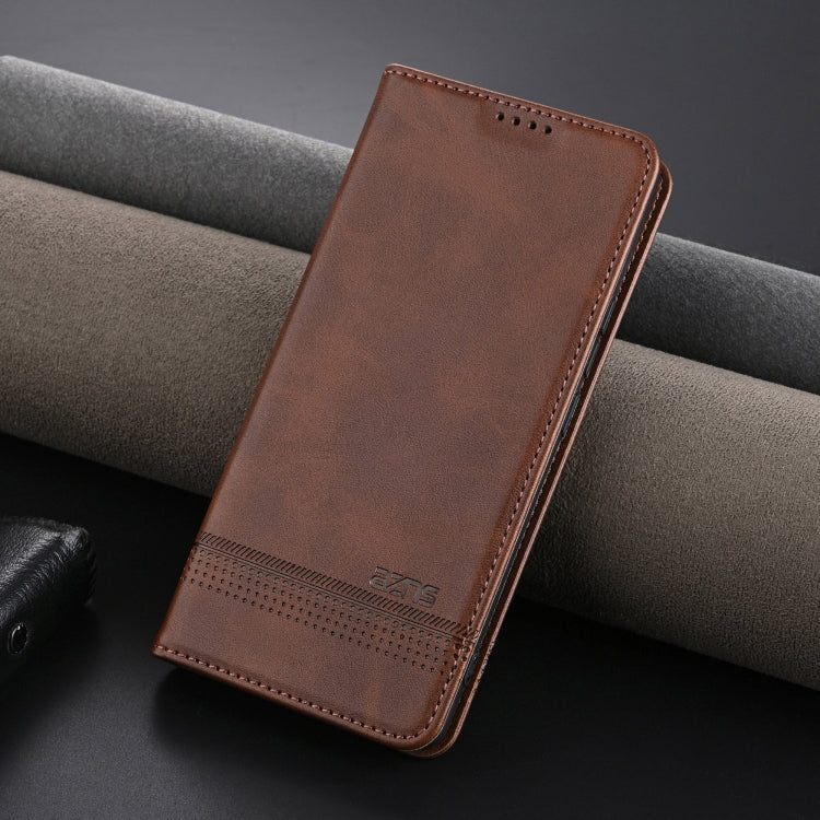 AZNS Magnetic Calf Texture Flip Leather Phone Case, For Honor 90 GT, For Honor Magic6 Lite 5G/X9b, For Honor Play 50 Plus, For Honor X50