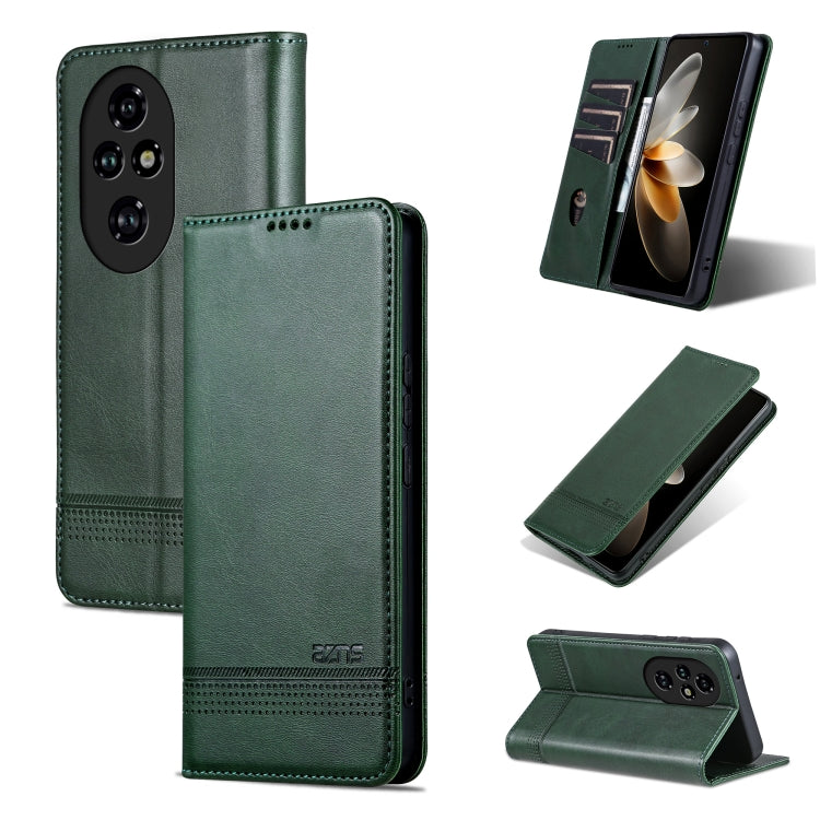 AZNS Magnetic Calf Texture Flip Leather Phone Case, For Honor 90 GT, For Honor Magic6 Lite 5G/X9b, For Honor Play 50 Plus, For Honor X50