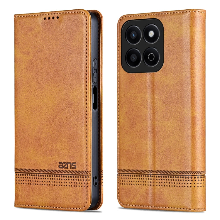 AZNS Magnetic Calf Texture Flip Leather Phone Case, For Honor Play 50/Play 50m 5G, For Honor 200 Lite Global, For Honor Magic6 Pro, For Honor Magic6