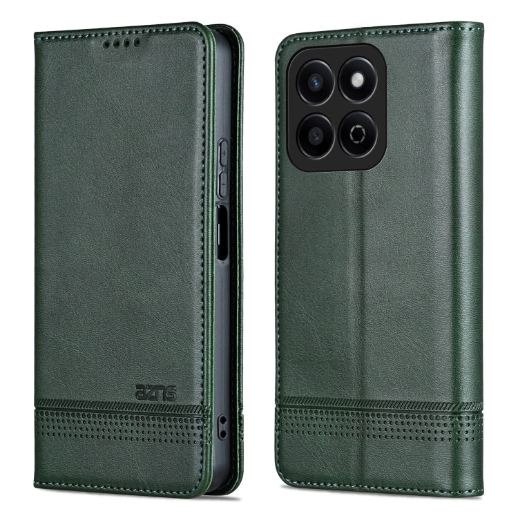 AZNS Magnetic Calf Texture Flip Leather Phone Case, For Honor Play 50/Play 50m 5G, For Honor 200 Lite Global, For Honor Magic6 Pro, For Honor Magic6