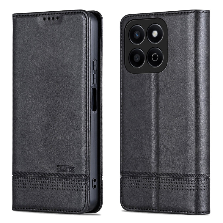 AZNS Magnetic Calf Texture Flip Leather Phone Case, For Honor Play 50/Play 50m 5G, For Honor 200 Lite Global, For Honor Magic6 Pro, For Honor Magic6