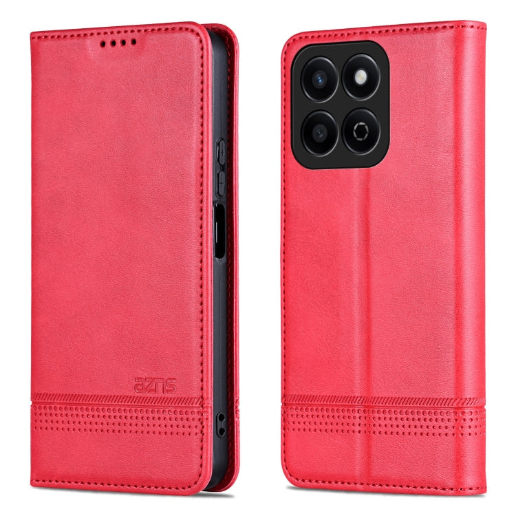 AZNS Magnetic Calf Texture Flip Leather Phone Case, For Honor Play 50/Play 50m 5G, For Honor 200 Lite Global, For Honor Magic6 Pro, For Honor Magic6