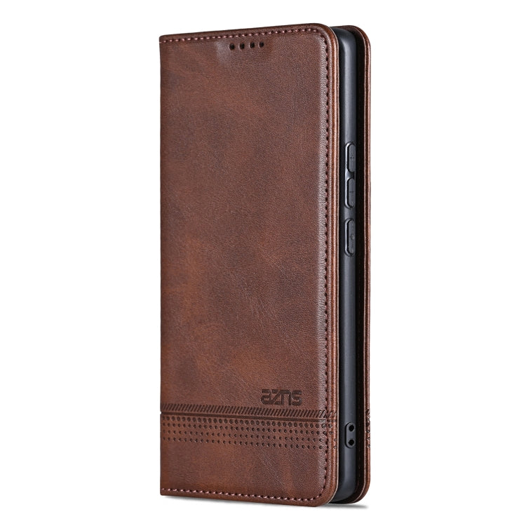 AZNS Magnetic Calf Texture Flip Leather Phone Case, For Honor Play 50/Play 50m 5G, For Honor 200 Lite Global, For Honor Magic6 Pro, For Honor Magic6