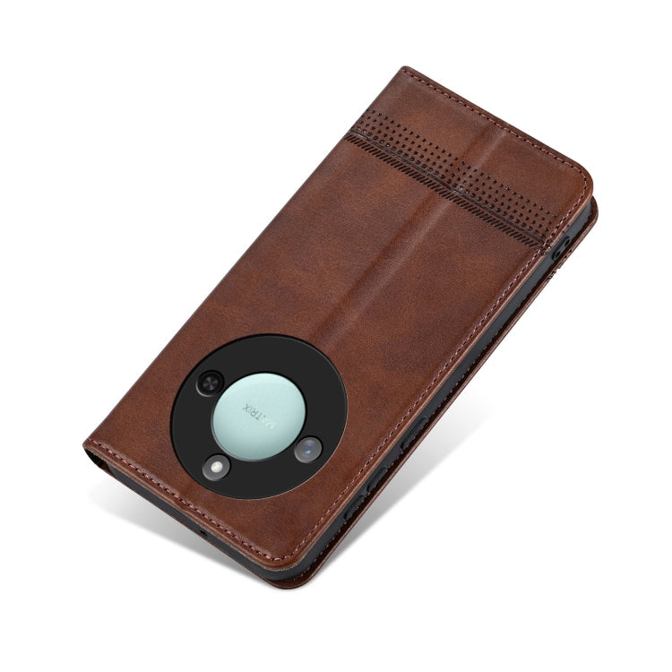 AZNS Magnetic Calf Texture Flip Leather Phone Case, For Honor Play 50/Play 50m 5G, For Honor 200 Lite Global, For Honor Magic6 Pro, For Honor Magic6