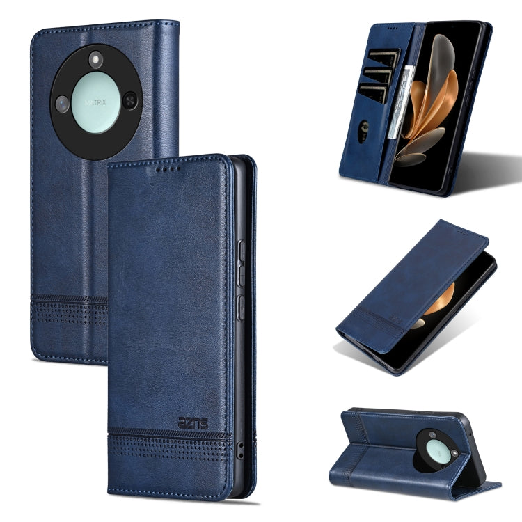 AZNS Magnetic Calf Texture Flip Leather Phone Case, For Honor Play 50/Play 50m 5G, For Honor 200 Lite Global, For Honor Magic6 Pro, For Honor Magic6