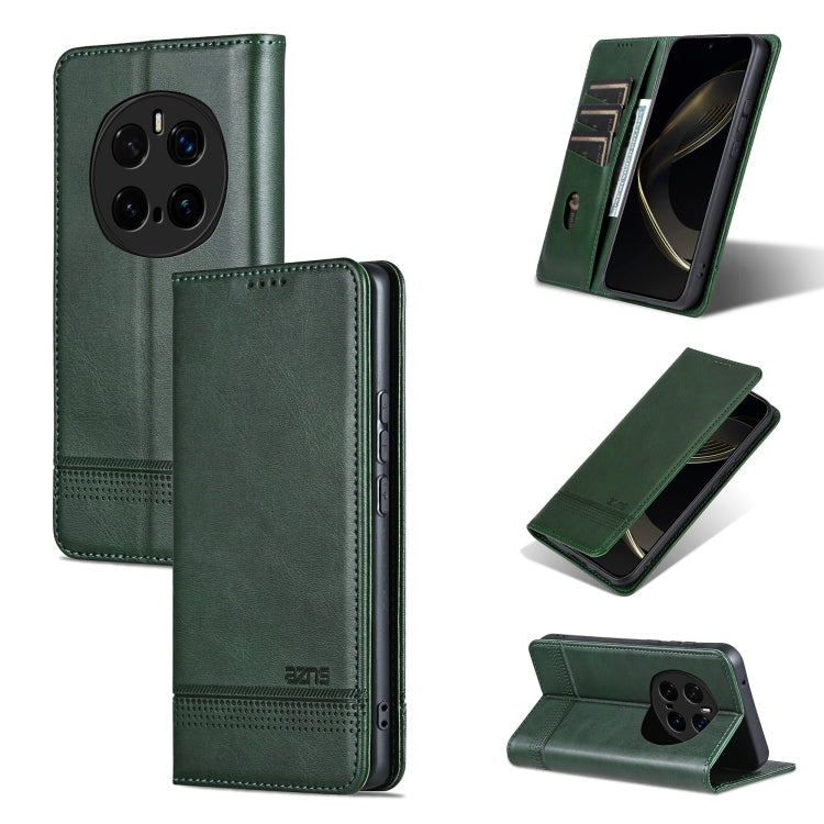 AZNS Magnetic Calf Texture Flip Leather Phone Case, For Honor Play 60 Plus, For Honor X6b, For Honor 200, For Honor 200 Pro