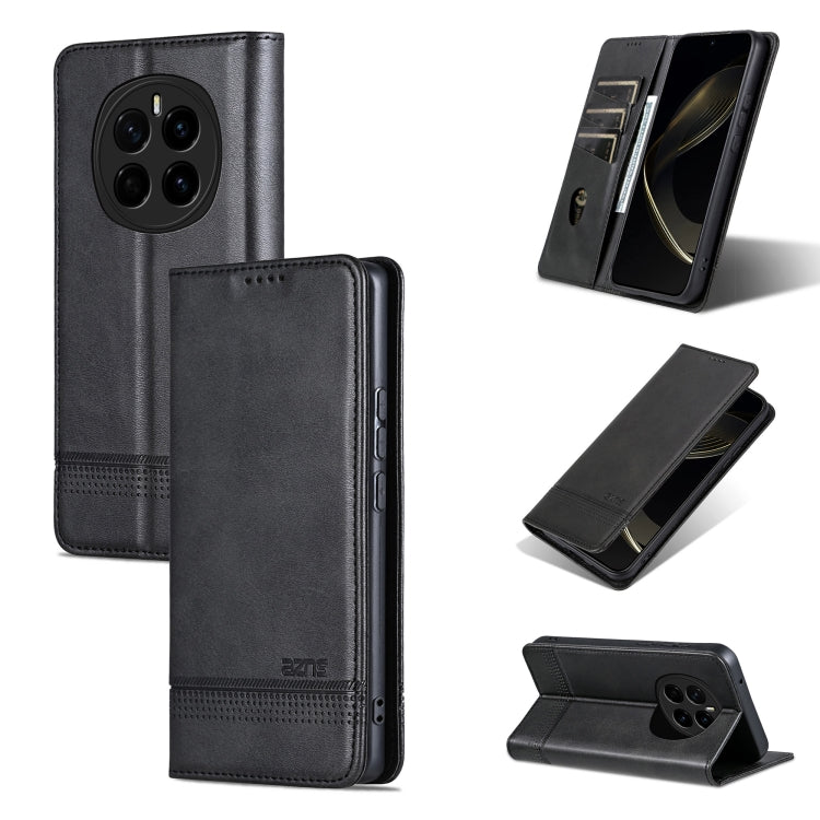 AZNS Magnetic Calf Texture Flip Leather Phone Case, For Honor Play 60 Plus, For Honor X6b, For Honor 200, For Honor 200 Pro