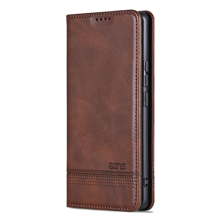 AZNS Magnetic Calf Texture Flip Leather Phone Case, For Honor Play 60 Plus, For Honor X6b, For Honor 200, For Honor 200 Pro