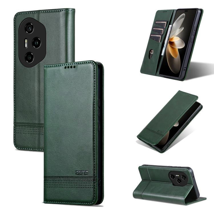 AZNS Magnetic Calf Texture Flip Leather Phone Case, For Honor Magic7, For Honor X60 Pro, For Honor X60, For Honor X60i