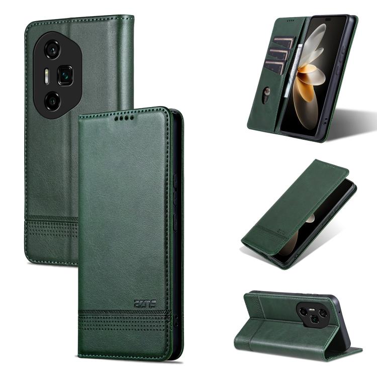 AZNS Magnetic Calf Texture Flip Leather Phone Case, For Honor Magic7, For Honor X60 Pro, For Honor X60, For Honor X60i