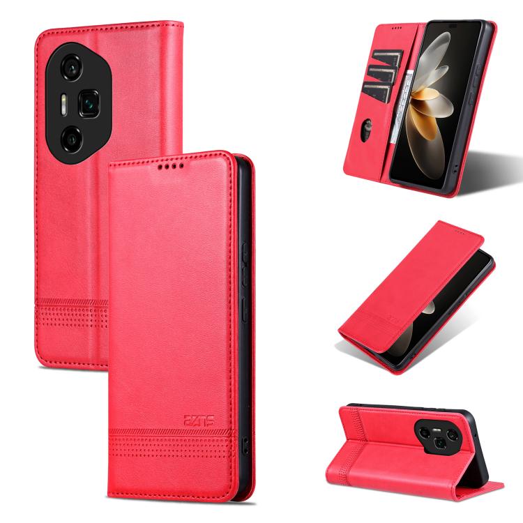 AZNS Magnetic Calf Texture Flip Leather Phone Case, For Honor Magic7, For Honor X60 Pro, For Honor X60, For Honor X60i