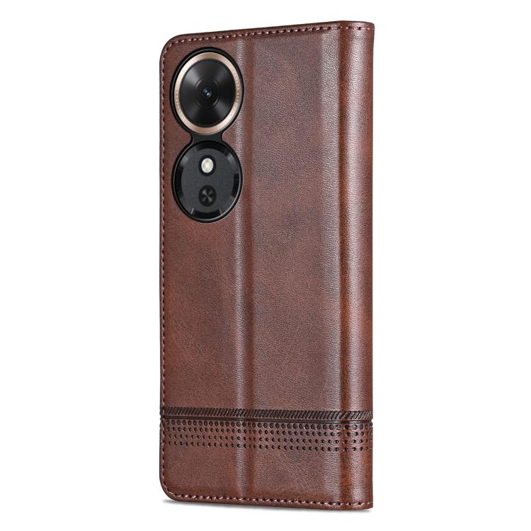 AZNS Magnetic Calf Texture Flip Leather Phone Case, For Honor Magic7, For Honor X60 Pro, For Honor X60, For Honor X60i