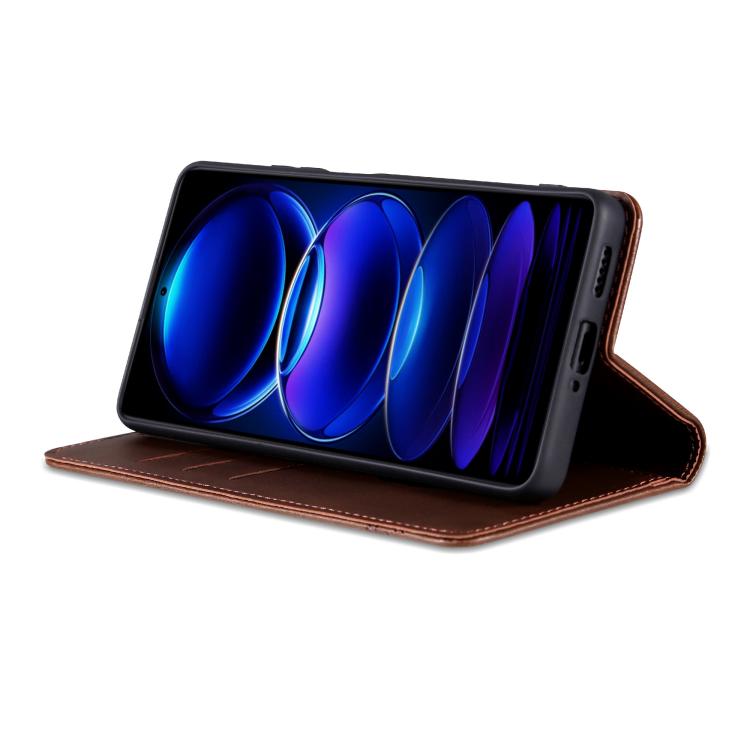 AZNS Magnetic Calf Texture Flip Leather Phone Case, For Honor Magic7, For Honor X60 Pro, For Honor X60, For Honor X60i