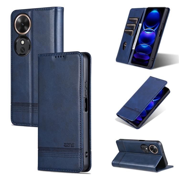 AZNS Magnetic Calf Texture Flip Leather Phone Case, For Honor Magic7, For Honor X60 Pro, For Honor X60, For Honor X60i
