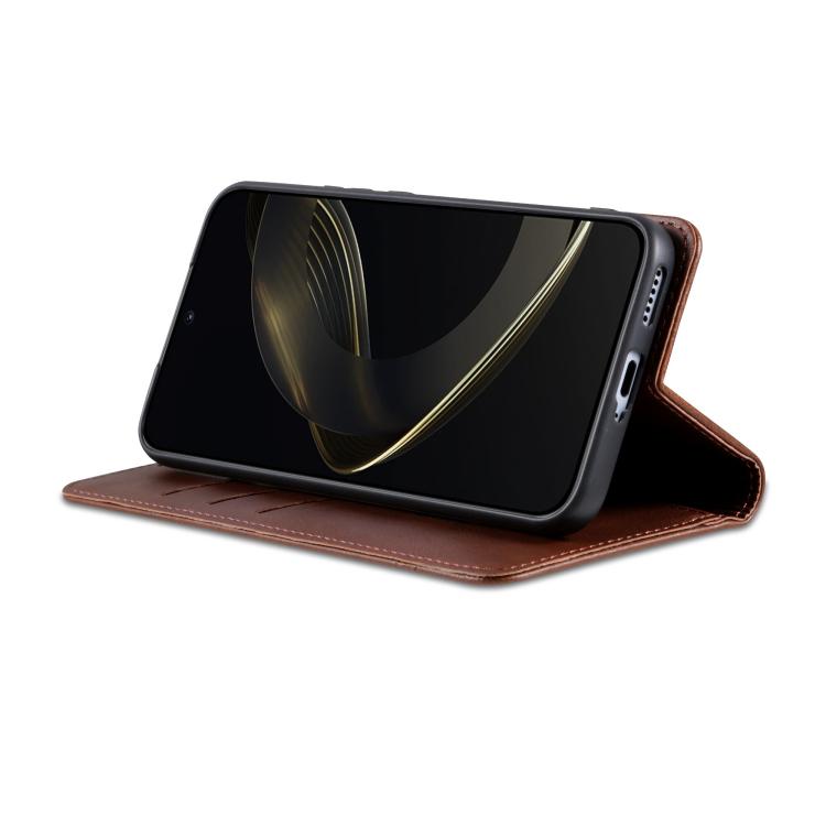 AZNS Magnetic Calf Texture Flip Leather Phone Case, For Honor X70 5G, For Honor 400 Pro 5G Global 160.8mm, For Honor Play 60, For Honor 400 Global 156.5mm