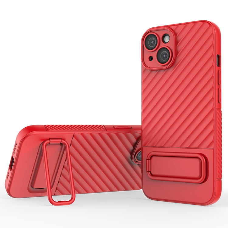 Wavy Texture TPU Phone Case with Lens Film, For iPhone 14, For iPhone 15 Pro Max, For iPhone 15 Pro, For iPhone 14 Plus