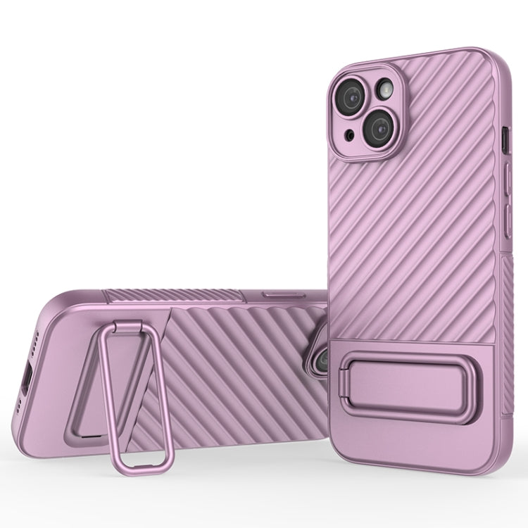 Wavy Texture TPU Phone Case with Lens Film, For iPhone 14, For iPhone 15 Pro Max, For iPhone 15 Pro, For iPhone 14 Plus
