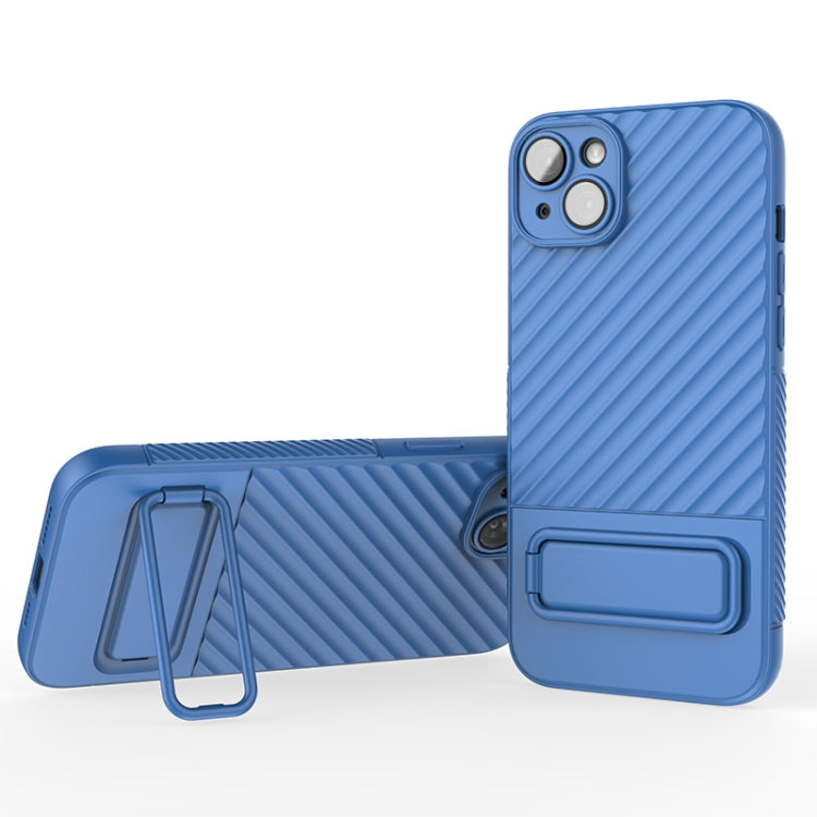 Wavy Texture TPU Phone Case with Lens Film, For iPhone 14, For iPhone 15 Pro Max, For iPhone 15 Pro, For iPhone 14 Plus