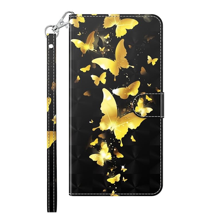3D Painting Pattern Flip Leather Phone Case, For Xiaomi 13, For Xiaomi 13 Pro