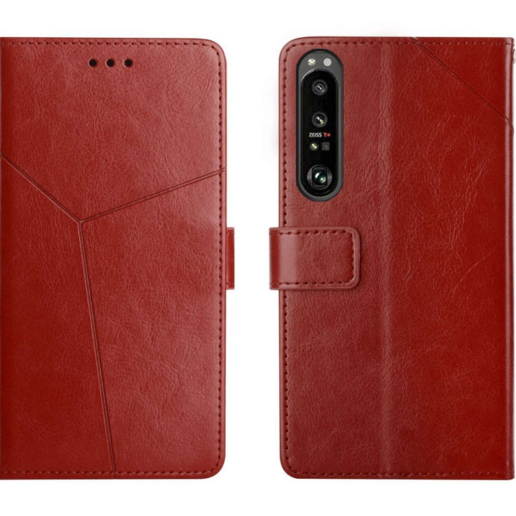HT01 Y-shaped Pattern Flip Leather Phone Case, For Motorola Moto G Power 2023, For Motorola Moto G Stylus 5G 2023, For Sony Xperia 1 V, For Sony Xperia 10 V