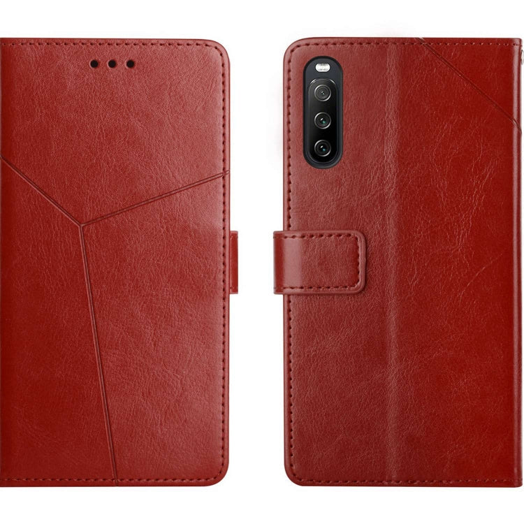 HT01 Y-shaped Pattern Flip Leather Phone Case, For Motorola Moto G Power 2023, For Motorola Moto G Stylus 5G 2023, For Sony Xperia 1 V, For Sony Xperia 10 V