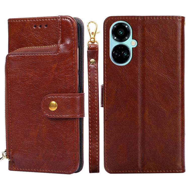 Zipper Bag Leather Phone Case, For Motorola Moto G Power 2023, For OPPO Find X6 5G, For OPPO Find X6 Pro 5G, For Realme C55 4G, For Realme GT Neo5, For Realme V30 5G / V30T
