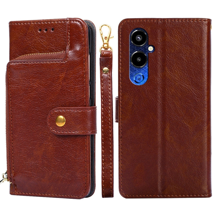 Zipper Bag Leather Phone Case, For Motorola Moto G Power 2023, For OPPO Find X6 5G, For OPPO Find X6 Pro 5G, For Realme C55 4G, For Realme GT Neo5, For Realme V30 5G / V30T