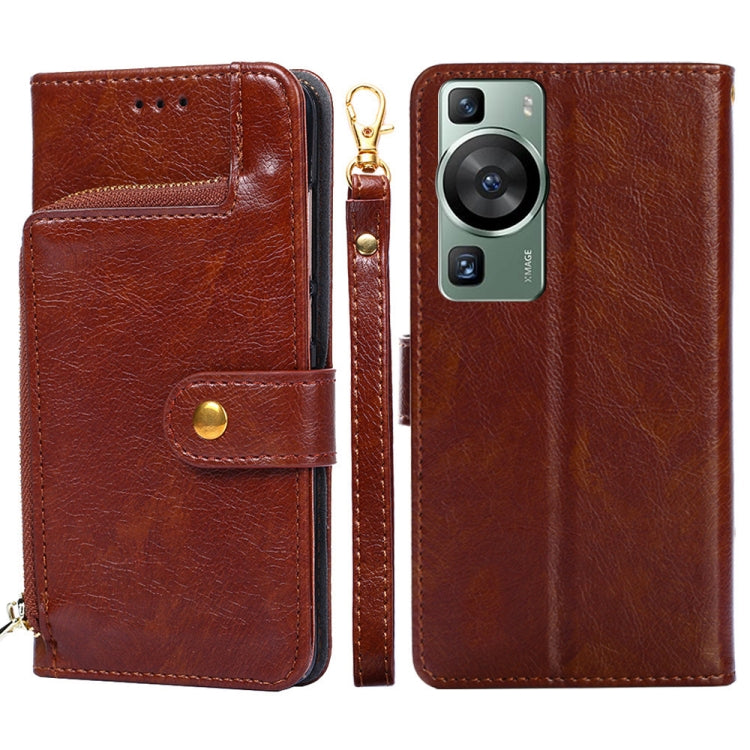 Zipper Bag Leather Phone Case, For Tecno Camon 19 / 19 Pro, For Tecno Pop 6 Pro, For Tecno Pova 4 Pro, For vivo S16e, For vivo Y100 5G, For Xiaomi Redmi Note 12 4G Global