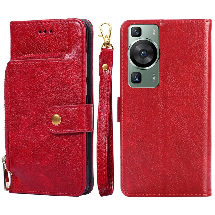 Zipper Bag Leather Phone Case, For Tecno Camon 19 / 19 Pro, For Tecno Pop 6 Pro, For Tecno Pova 4 Pro, For vivo S16e, For vivo Y100 5G, For Xiaomi Redmi Note 12 4G Global