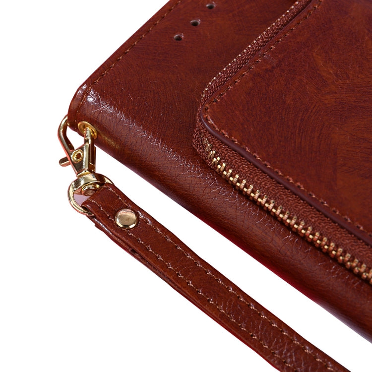Zipper Bag Leather Phone Case, For Huawei P60 / P60 Pro, For Rakuten Big S, For Rakuten Hand 4G, For Nokia G22, For Honor Magic5, For Honor Magic5 Pro