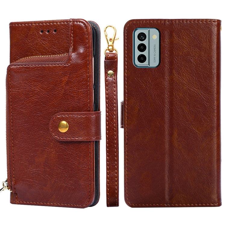 Zipper Bag Leather Phone Case, For Tecno Camon 19 / 19 Pro, For Tecno Pop 6 Pro, For Tecno Pova 4 Pro, For vivo S16e, For vivo Y100 5G, For Xiaomi Redmi Note 12 4G Global