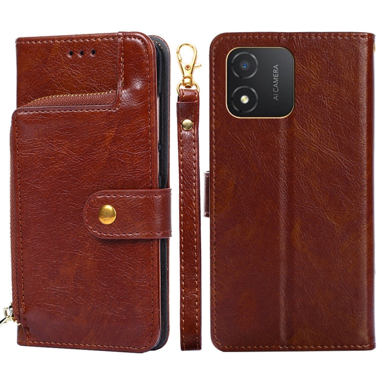 Zipper Bag Leather Phone Case, For Tecno Camon 19 / 19 Pro, For Tecno Pop 6 Pro, For Tecno Pova 4 Pro, For vivo S16e, For vivo Y100 5G, For Xiaomi Redmi Note 12 4G Global